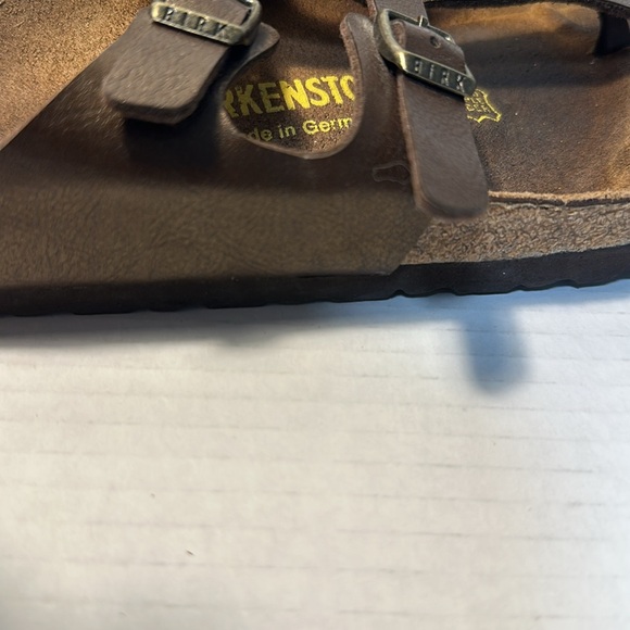 Birkenstock Sparta bronze metallic leather 38 regular sandals - Picture 9 of 11